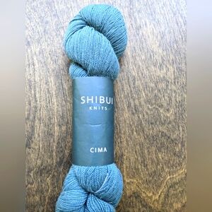 Shibui Knits Cima Yarn 1 Skein Baby Alpaca Fine Merino Fjord Colorway